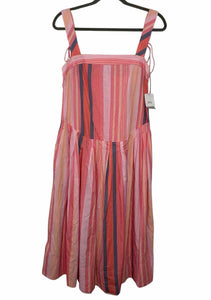 Free People Size X- Small Pink Stripe New w/ Tags Dress- Ladies
