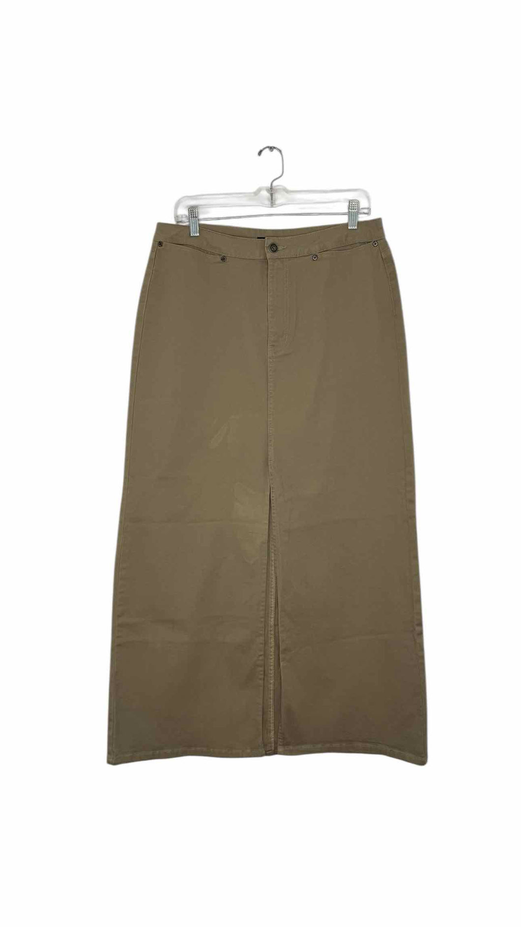 Gap Size 12 Khaki Pre-Owned Skirt- Ladies