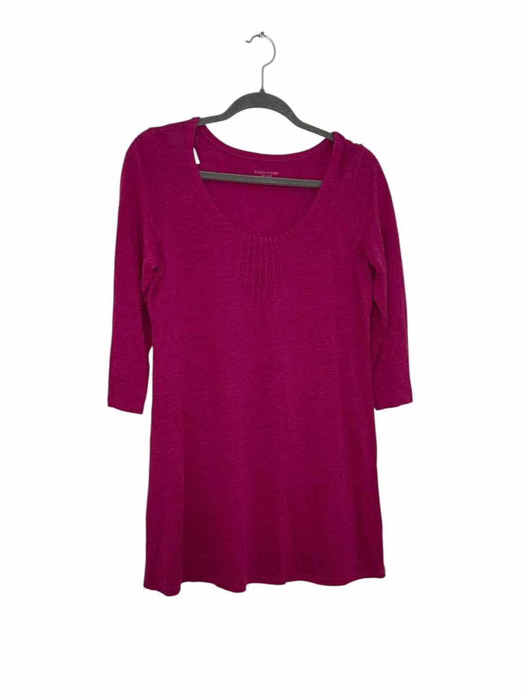 Eileen Fisher Size Small Raspberry Pre-Owned Dress- Ladies