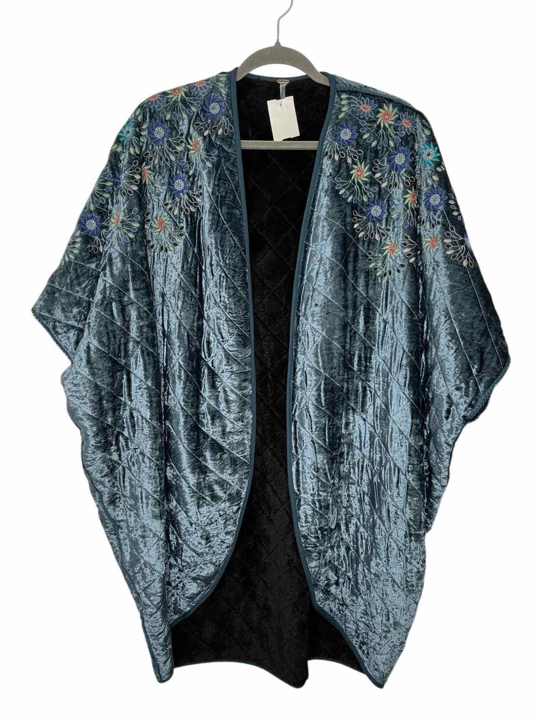 Bl^nk London Size One Size Blue Pre-Owned Jacket- Ladies