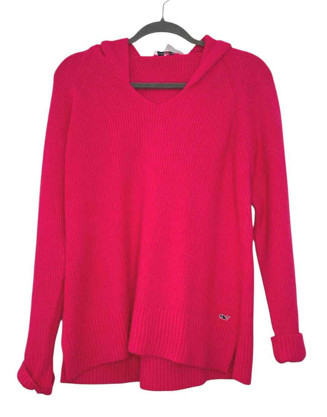 Vineyard Vines Size Medium Hot Pink Pre-Owned Sweater- Ladies
