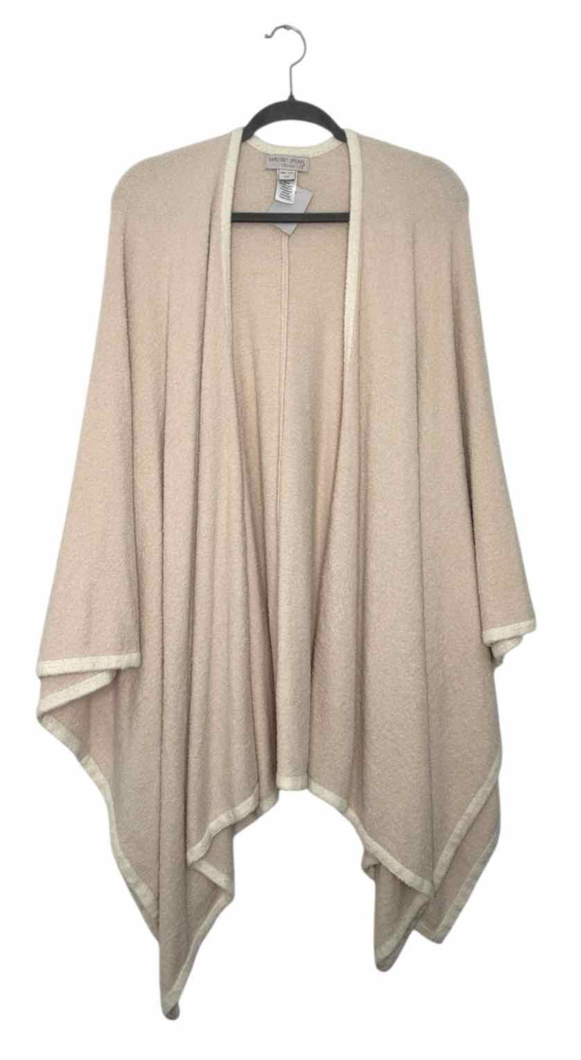 Barefoot Dreams Size One Size Ivory Pre-Owned Sweater- Ladies