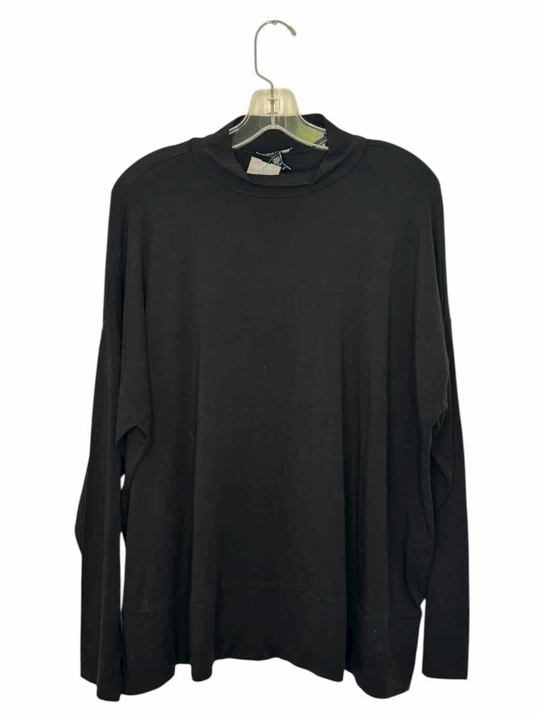 Eileen Fisher Size X-Large Black Pre-Owned Top- Ladies