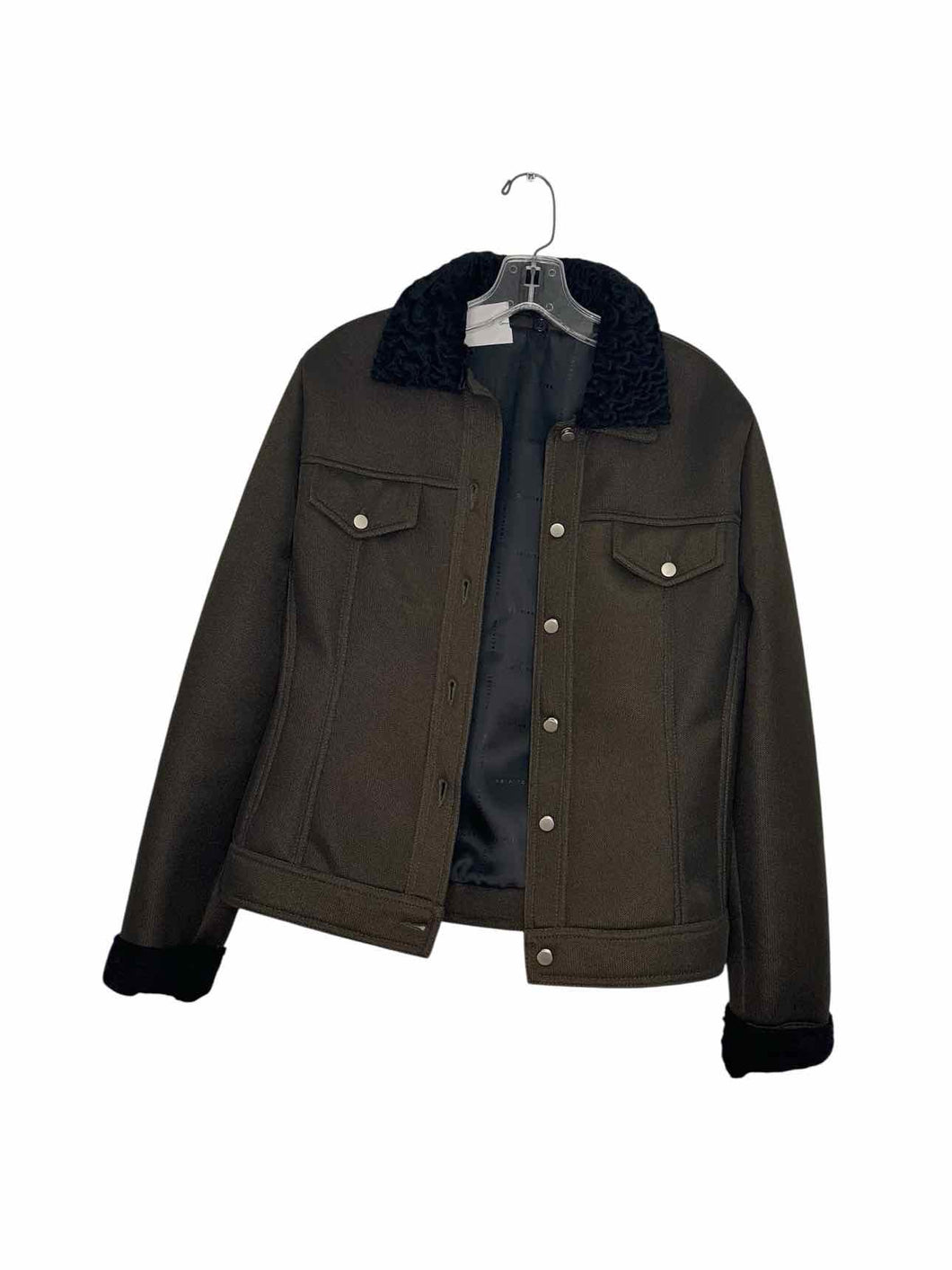 Size 12 Green Pre-Owned Jacket- Ladies