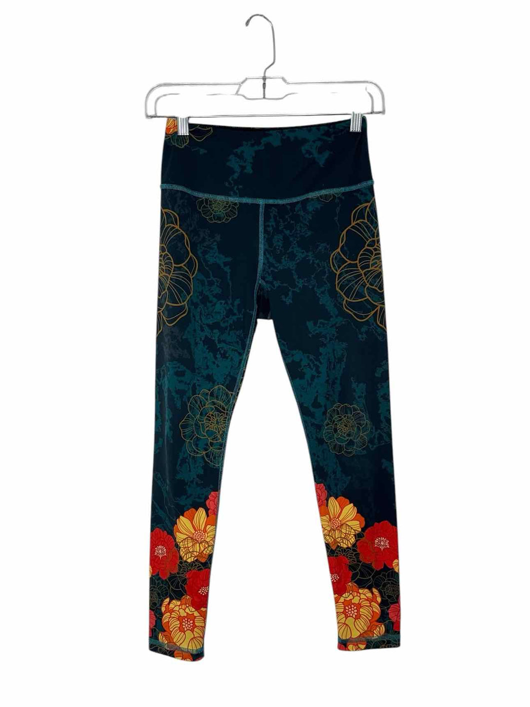 Kali Size Small Blue Print Pre-Owned Leggings- Ladies