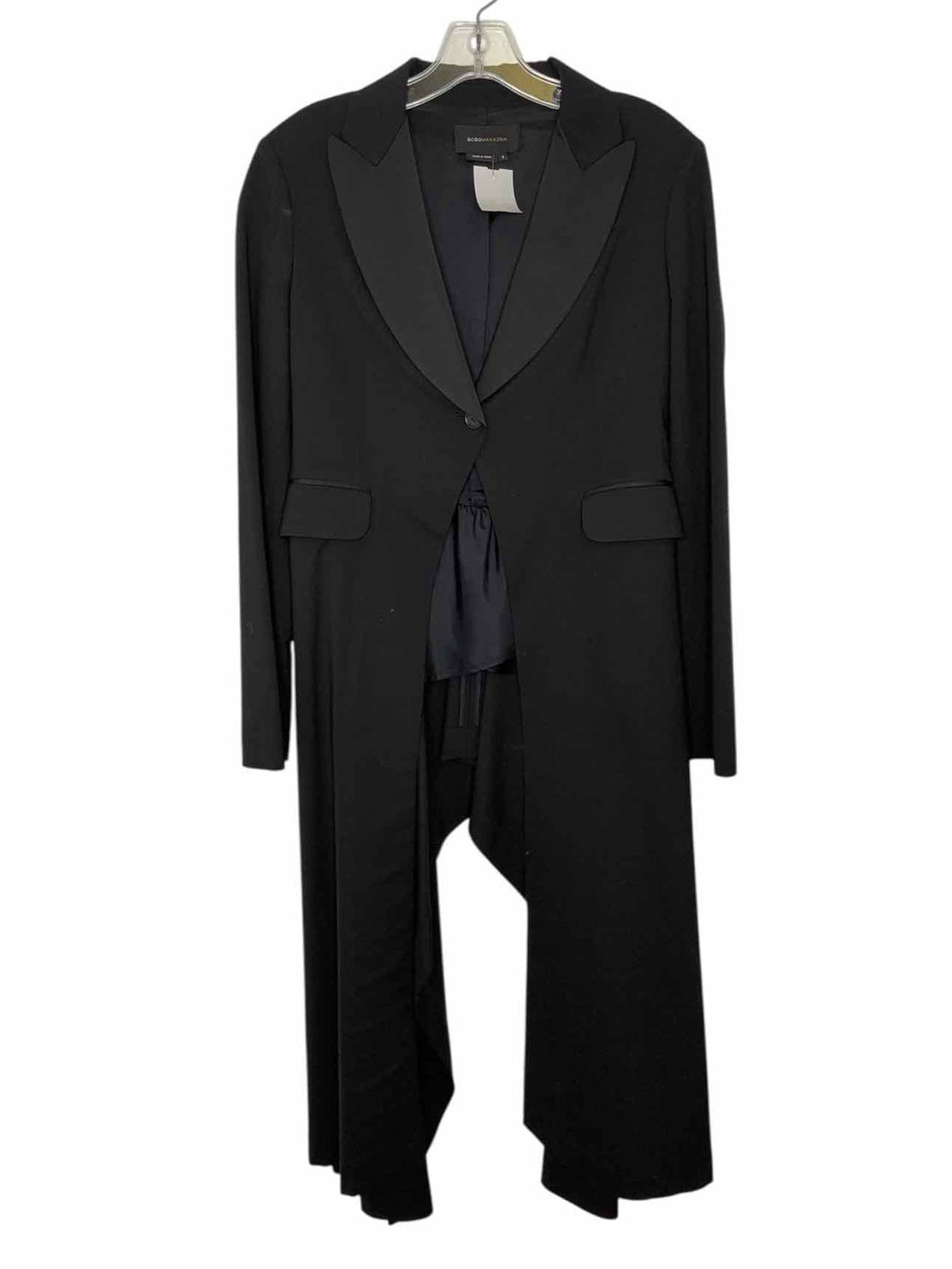 BCBG Size Small Black Pre-Owned Blazer/Indoor Jacket- Ladies