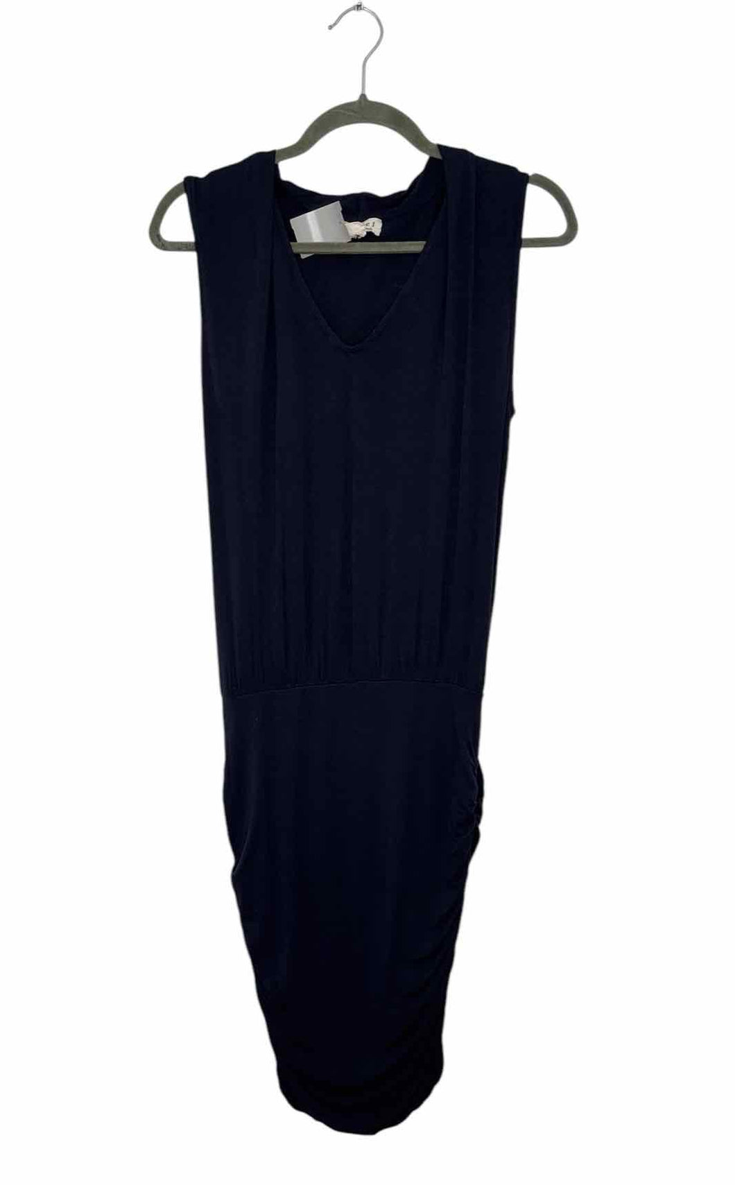 Velvet Size Small Navy Pre-Owned Dress- Ladies