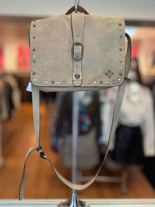 Patricia Nash Green Print Pre-Owned Purse- Ladies