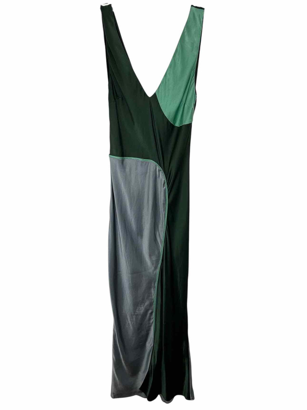 Lattelier Size Small Green Pre-Owned Dress- Ladies