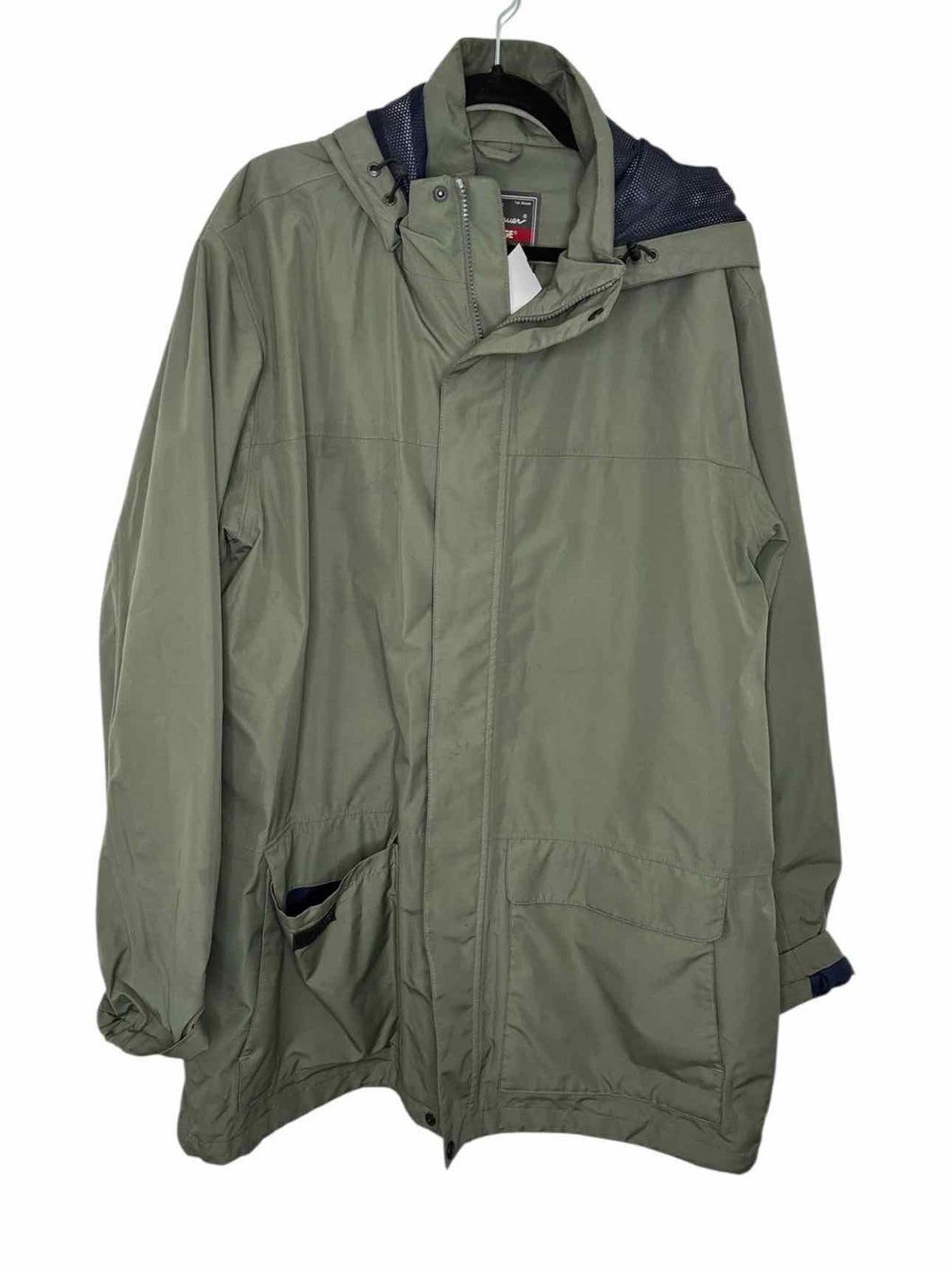 Eddie Bauer Size XLT Army Green Pre-Owned Jacket- Mens