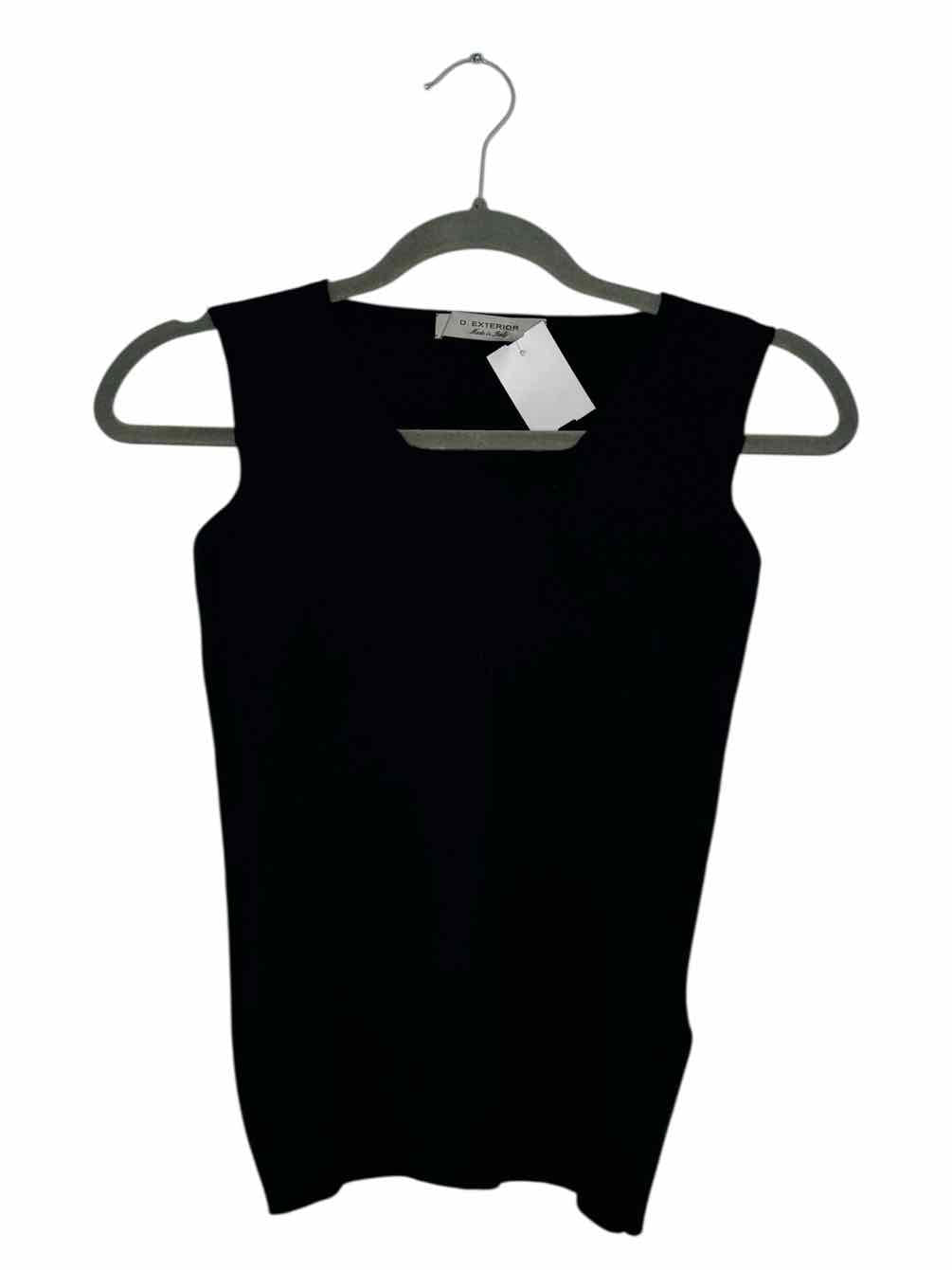 D. Exterior Size Small Black Pre-Owned Tank Top- Ladies