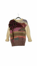 Load image into Gallery viewer, Size Medium Cream Print Pre-Owned Sweater- Ladies
