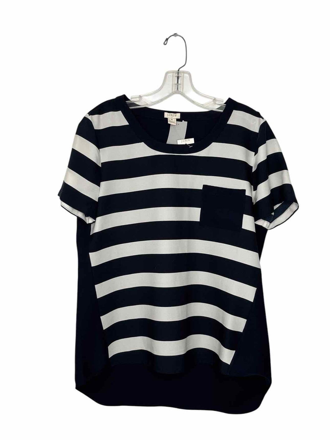 J Crew Size Medium Navy Stripe New w/ Tags Top- Ladies