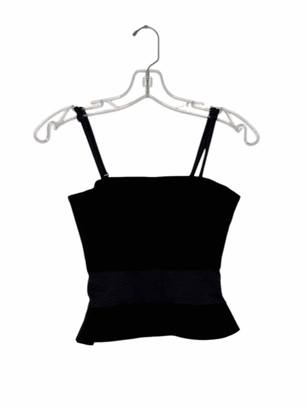 Snider Size 2 Black Pre-Owned Tank Top- Ladies