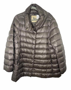 Herno Size XXL Grey Pre-Owned Coat- Ladies