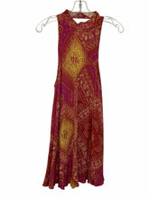 Load image into Gallery viewer, Free People Size Small Pink Print Pre-Owned Dress- Ladies
