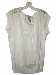 Prana Size X-Large White Pre-Owned Top- Ladies