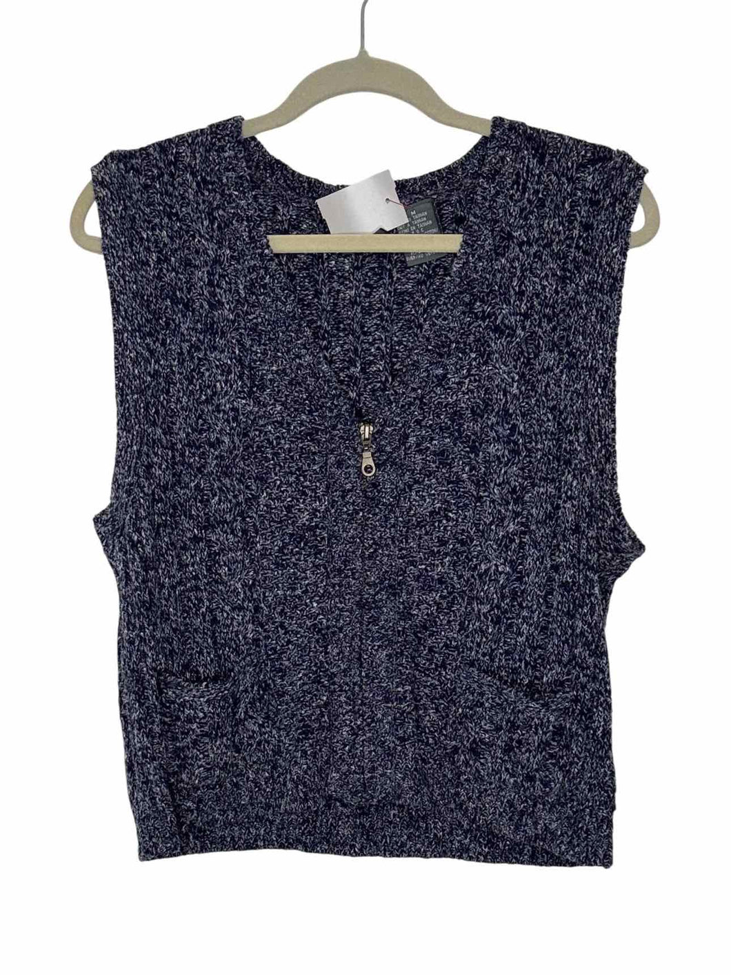 Liz Claiborne Size Medium Blue Pre-Owned Vest- Ladies