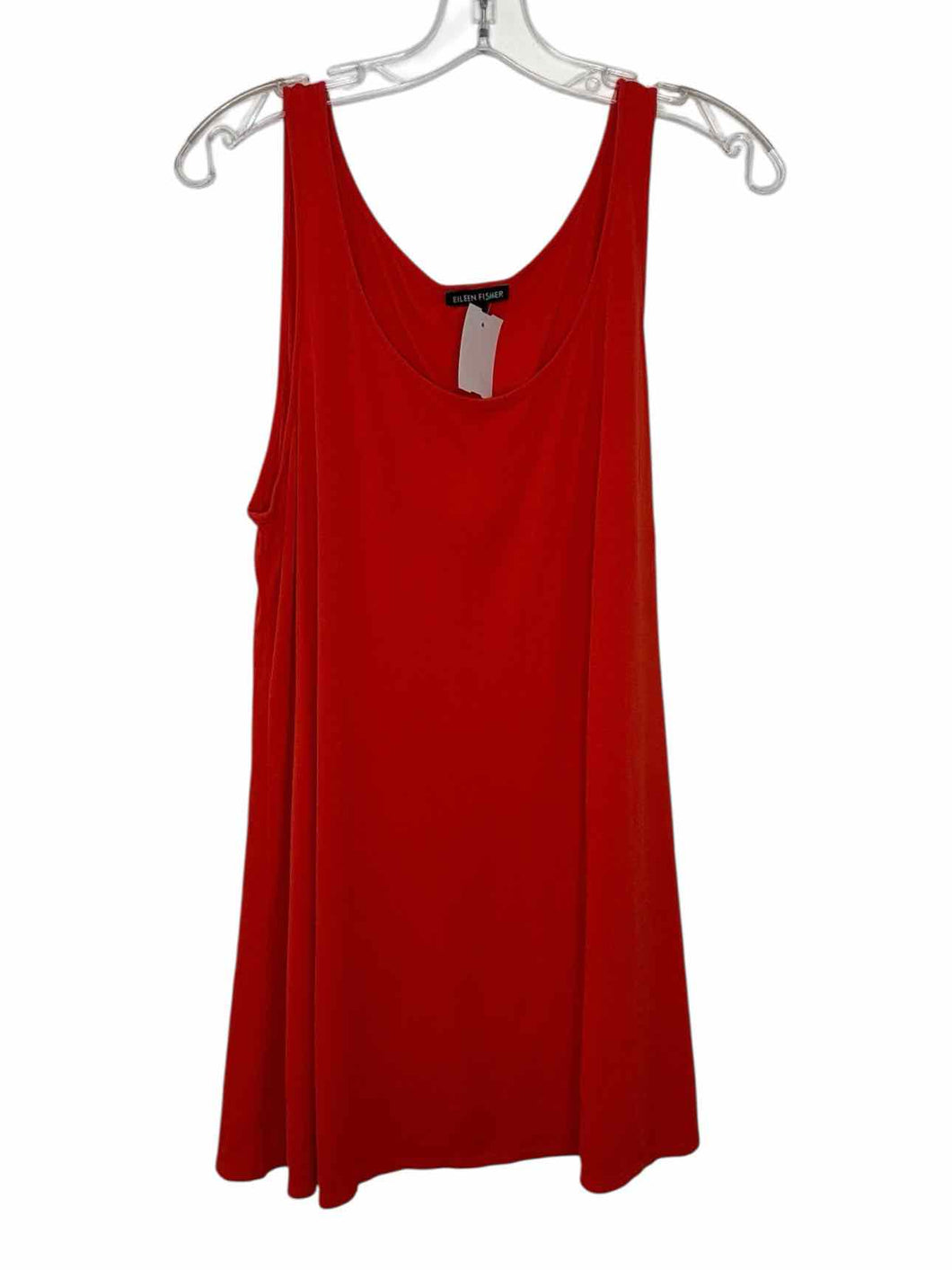 Eileen Fisher Size X-Large Red Pre-Owned Tank Top- Ladies