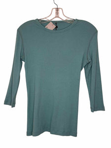 Size Medium Aqua Pre-Owned Top- Ladies