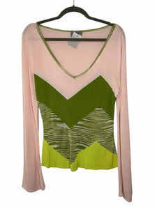Missoni Size 10 Pink Pre-Owned Sweater- Ladies