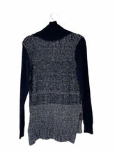 Load image into Gallery viewer, White &amp; Warren Size M Blk/Wht Pre-Owned Sweater- Ladies

