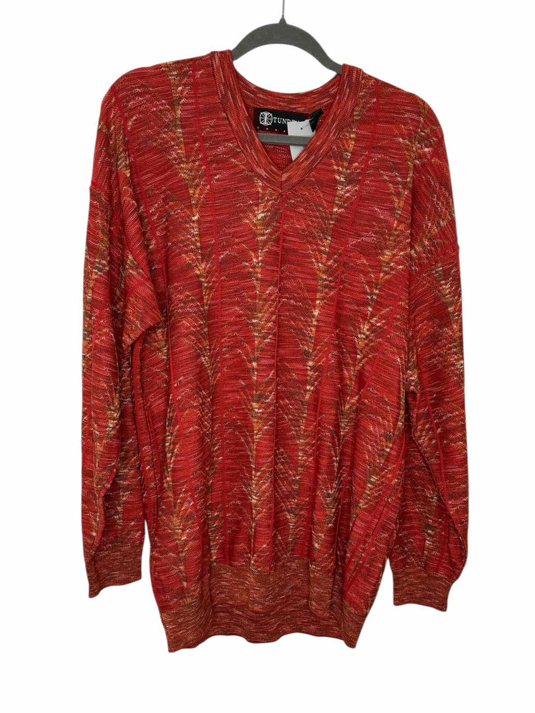Size L Orange Pre-Owned Sweater- Mens
