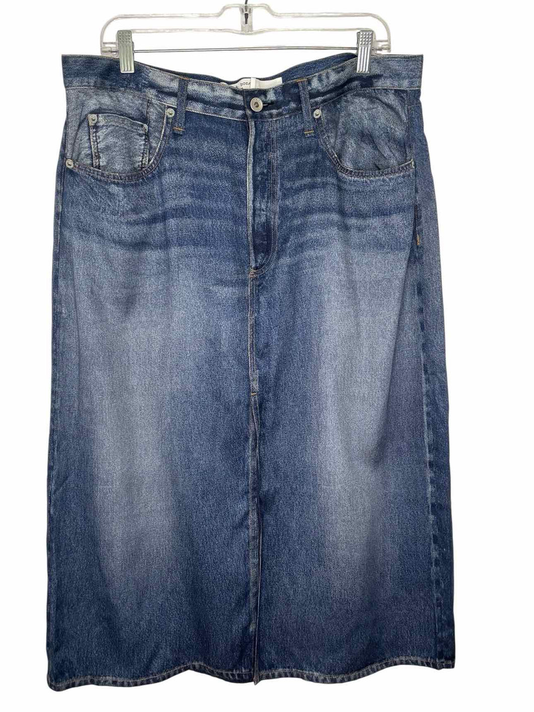 Rag & Bone Size 34 Blue Pre-Owned Skirt- Ladies