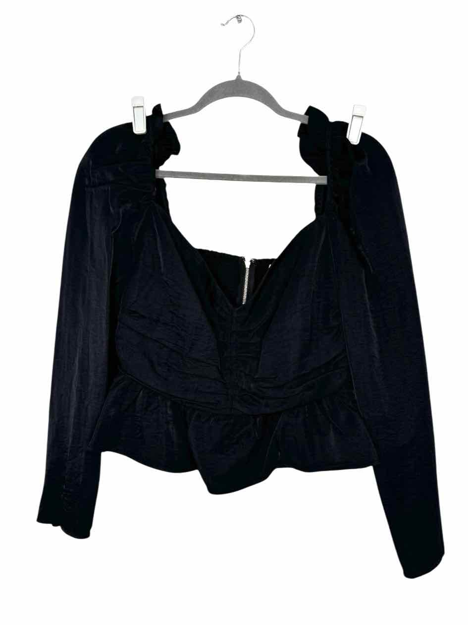 Wilfred Size Large Black Pre-Owned Top- Ladies