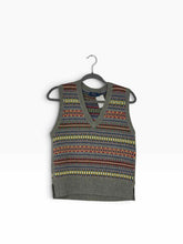 Load image into Gallery viewer, Polo Ralph Lauren Size M Grey Print Pre-Owned Vest- Ladies
