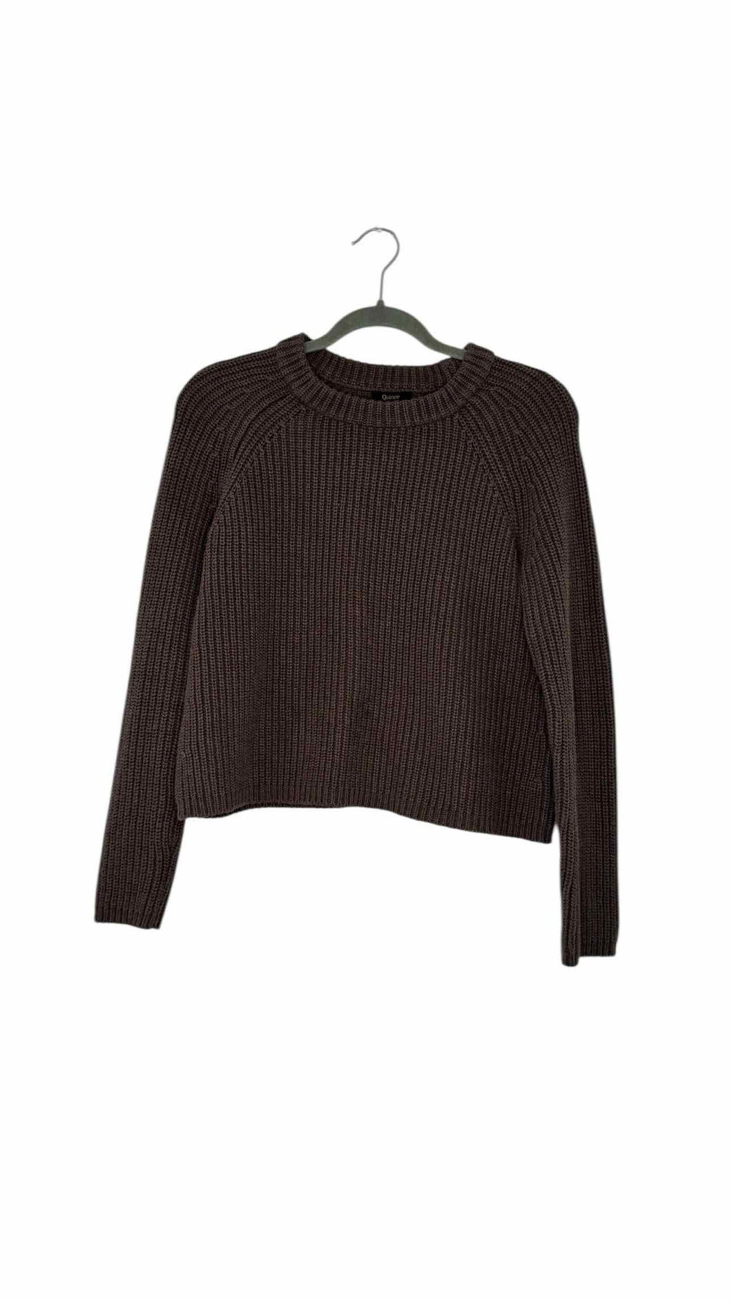 Quince Size X- Small Brown Pre-Owned Sweater- Ladies