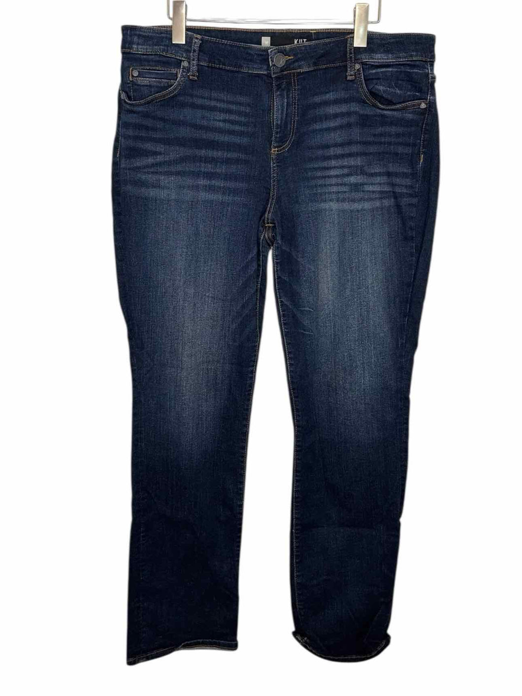 Kut Kloth Size 16 Blue Pre-Owned Jeans- Ladies