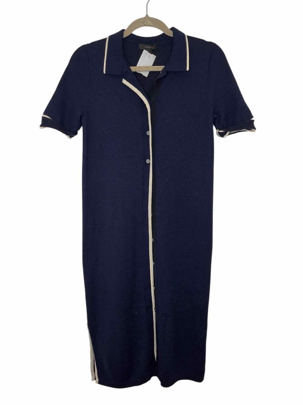 J Crew Size Small Navy Pre-Owned Dress- Ladies