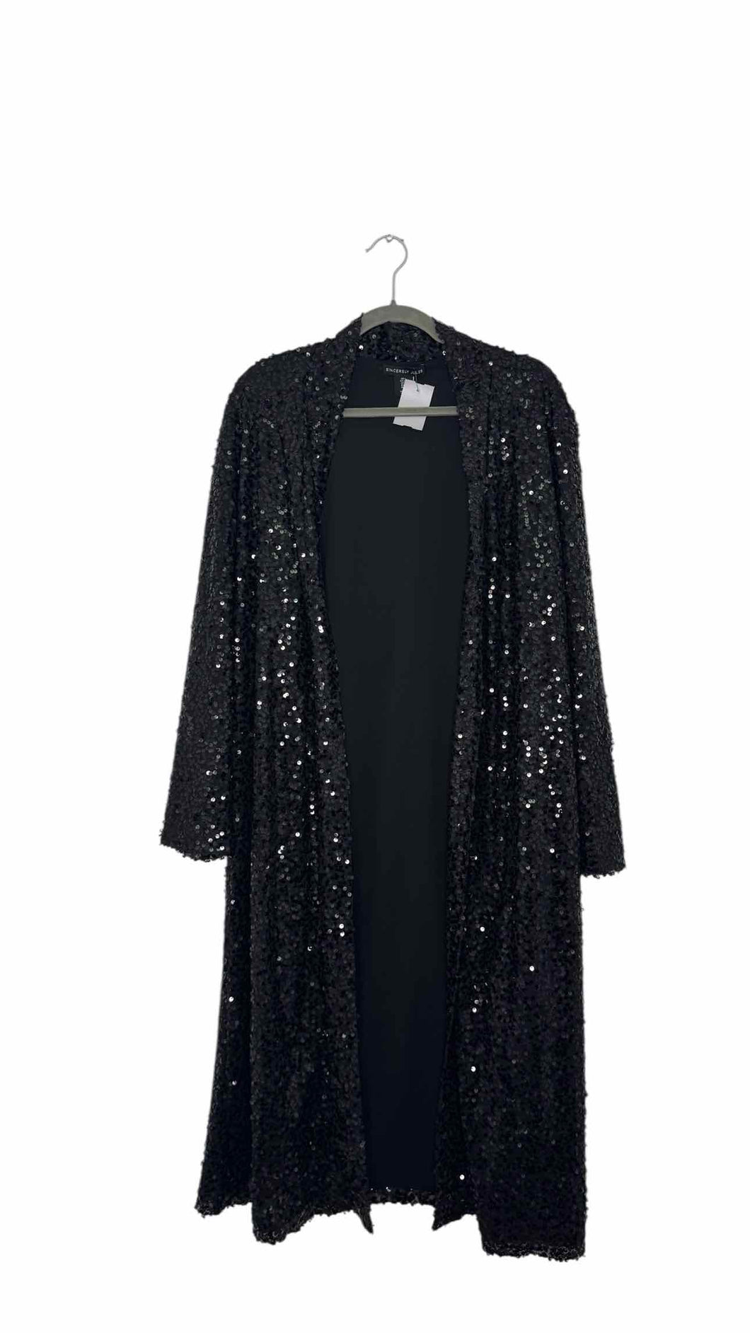 Sincerely Jules Size Large Black Pre-Owned Blazer/Indoor Jacket- Ladies