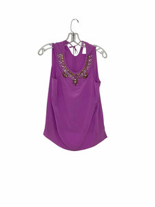 Lilly Pulitzer Size Small Purple Pre-Owned Tank Top- Ladies