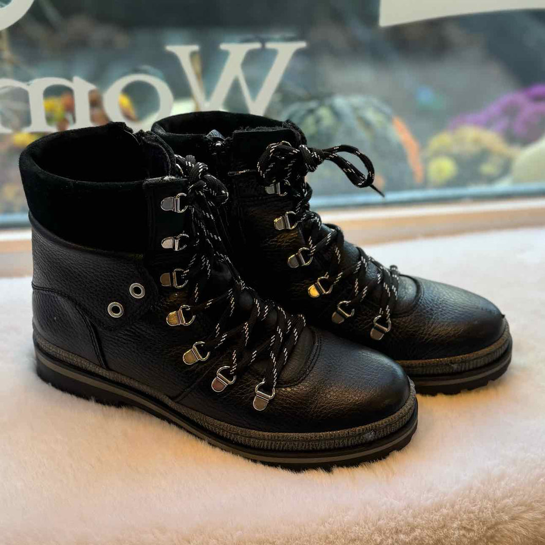 Eric Michael Size 38 Black Pre-Owned Boots- Ladies