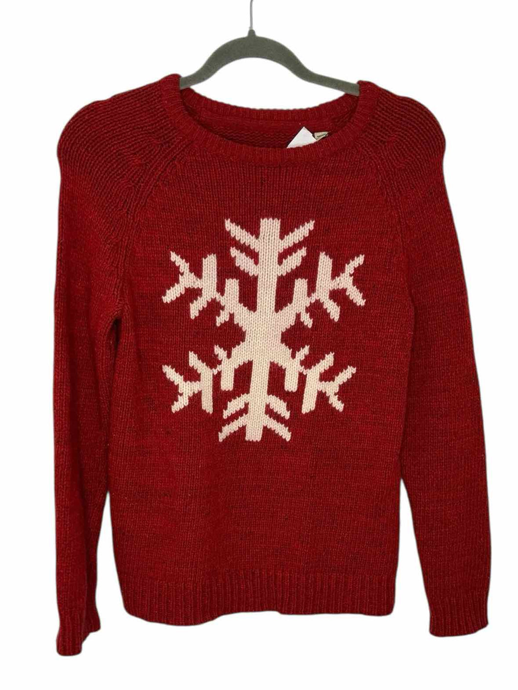 Jack Wills Size 6 Red Pre-Owned Sweater- Ladies