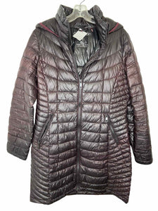 Calvin Klein Size Medium Black Pre-Owned Coat- Ladies