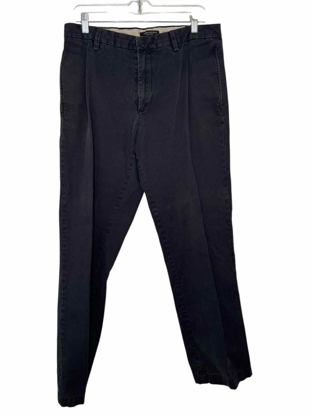 Banana Republic Size 33 X 32 Navy Pre-Owned Pants- Mens