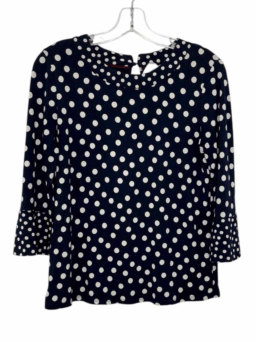 Boden Size 8 Navy Print Pre-Owned Top- Ladies