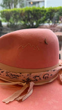 Load image into Gallery viewer, JW Bennett Size 7 Pink Pre-Owned Hat- Ladies
