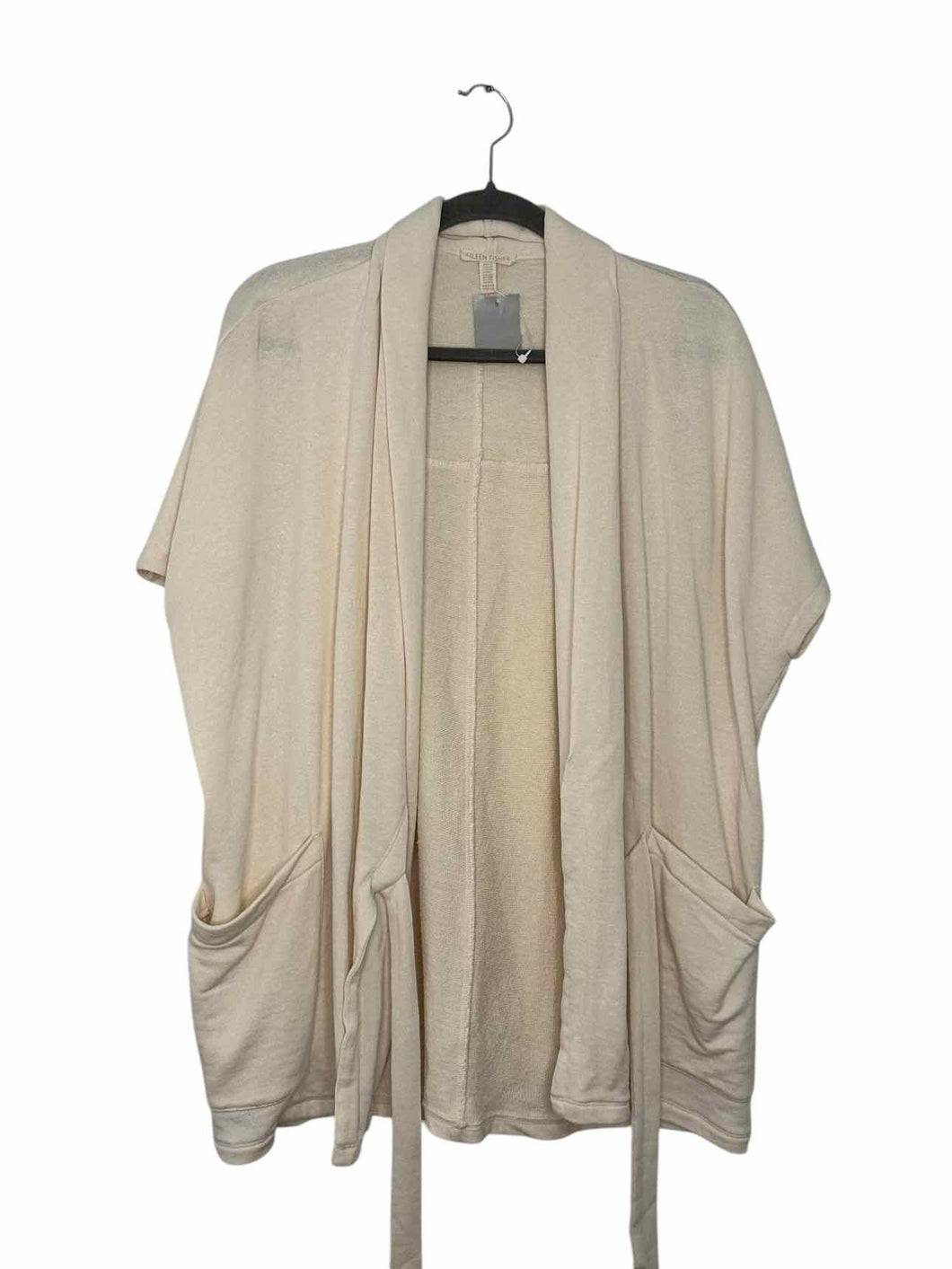 Eileen Fisher Size XXS Cream Pre-Owned Sweatshirt- Ladies
