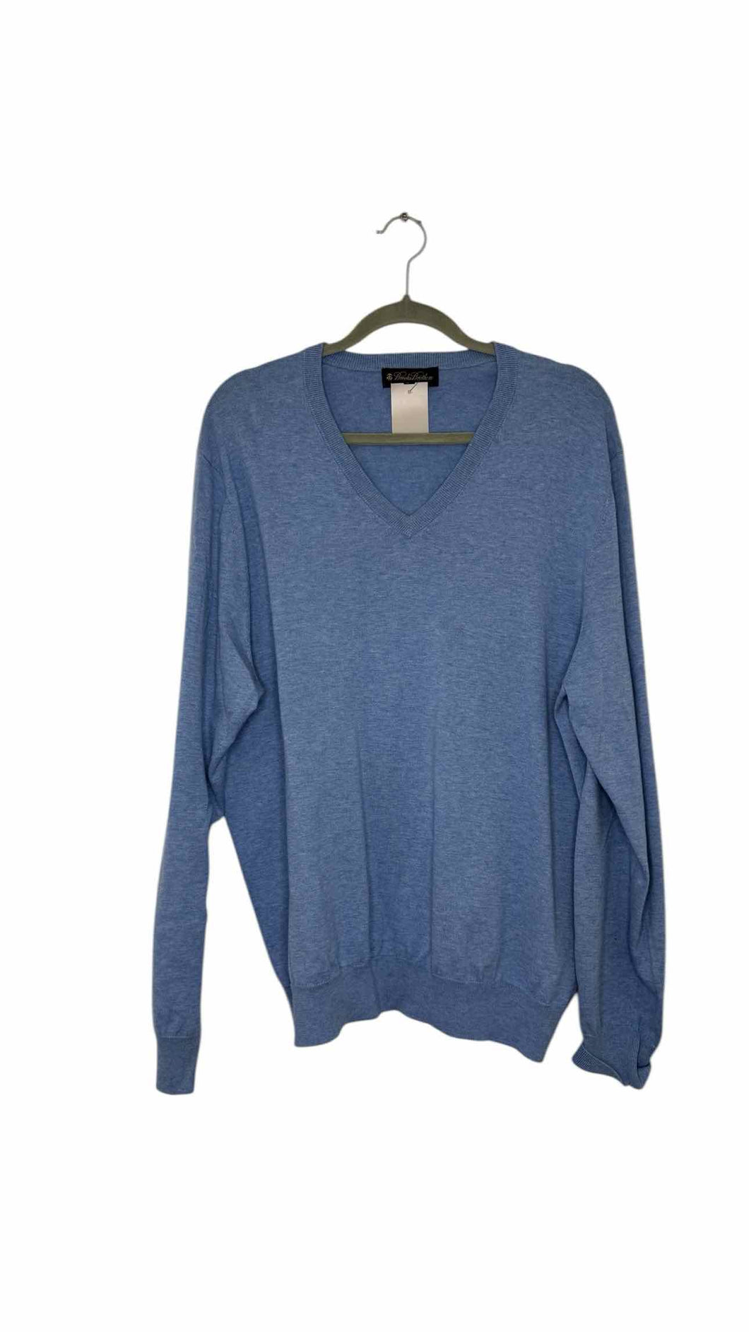 Brooks Brothers Size XL Blue Pre-Owned Sweater- Mens