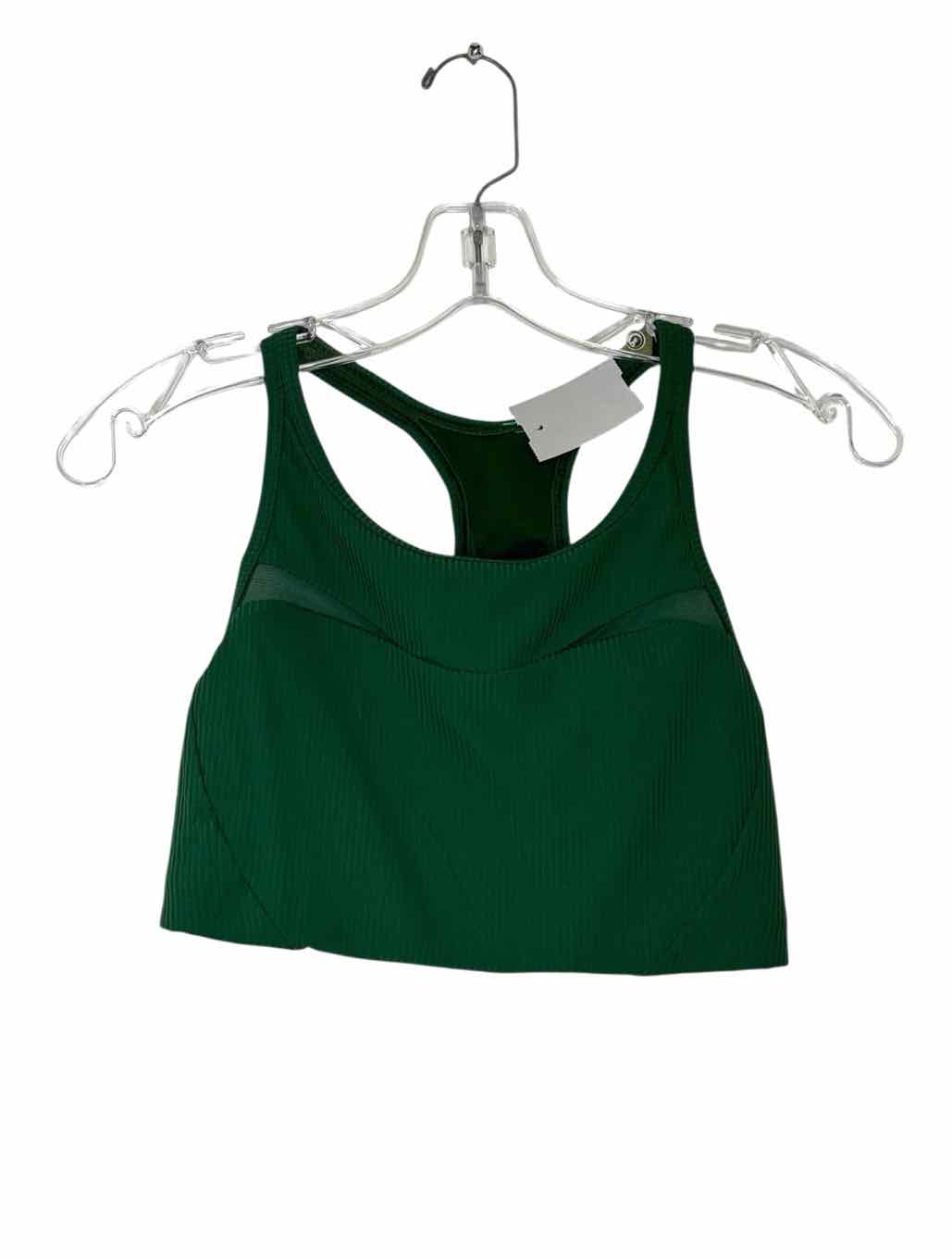 Lululemon Size 6 Green Pre-Owned Activewear- Bra