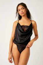 Load image into Gallery viewer, Free People Size X- Small Black Bodysuit- Ladies
