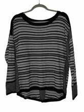 Load image into Gallery viewer, Prana Size Small Black Stripe Pre-Owned Sweater- Ladies
