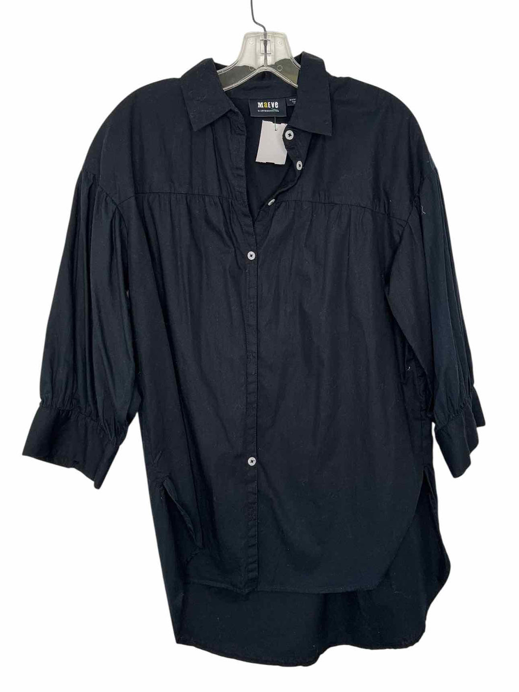 Maeve Size Medium Black Pre-Owned Shirt- Ladies
