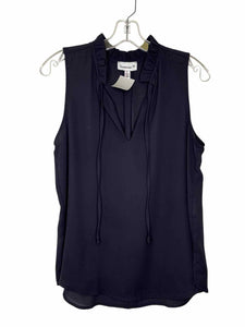 Veronica M. Size Small Navy Pre-Owned Tank Top- Ladies
