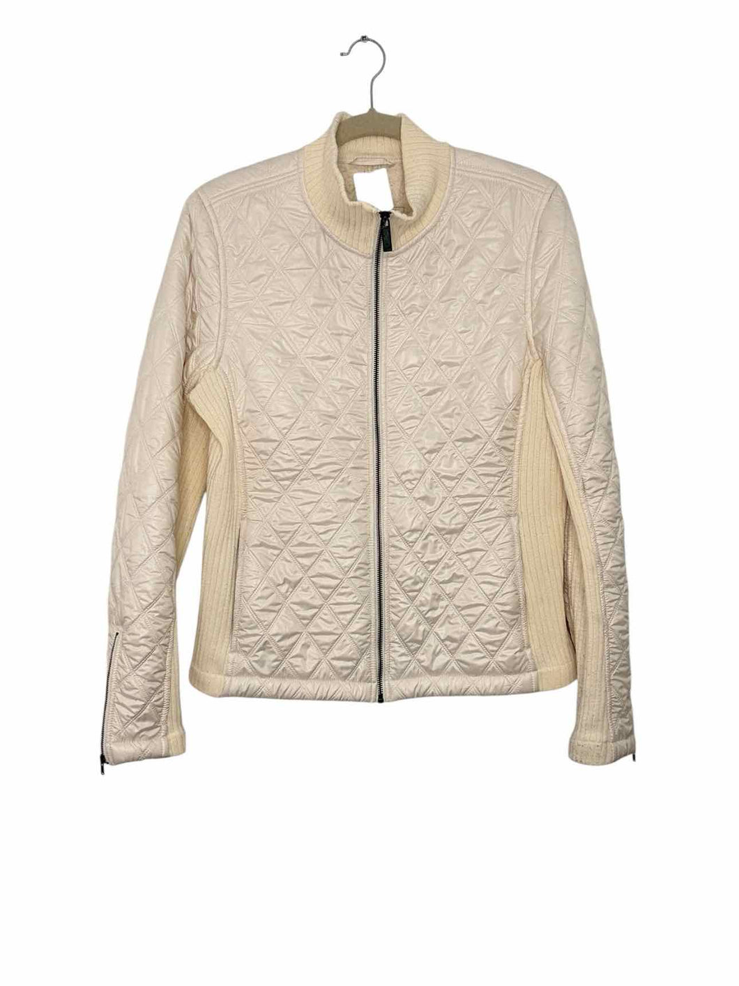 Prana Size X-Large Cream Pre-Owned Jacket- Ladies