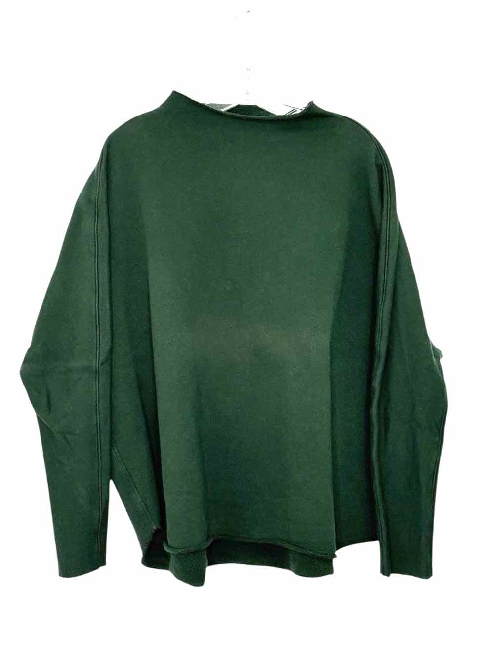 Frank & Eileen Size Large Green Pre-Owned Sweatshirt- Ladies
